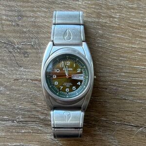 Silver Nixon Men's Watch